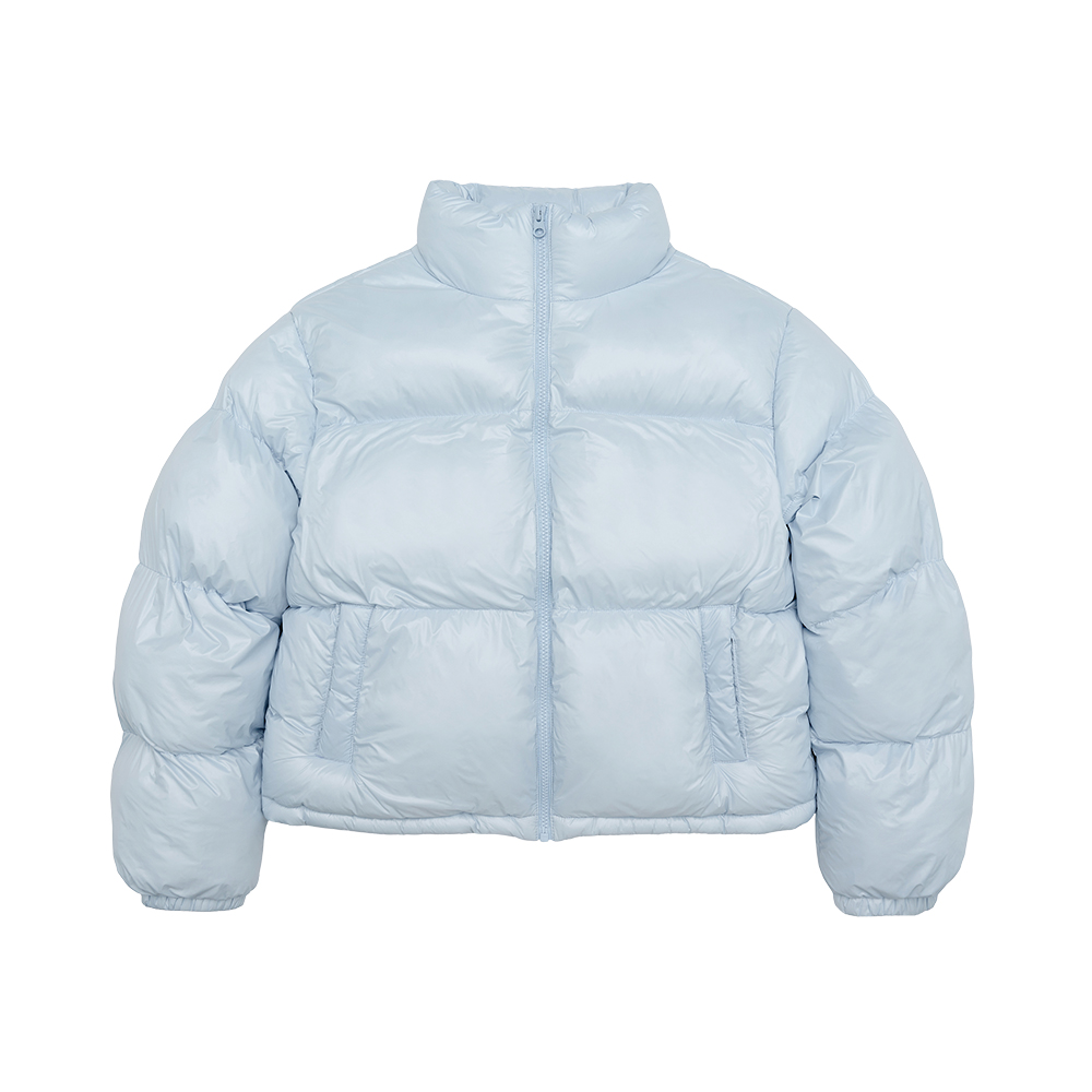 [Influencer pick] AMES CROP PUFFER PADDING BLUE