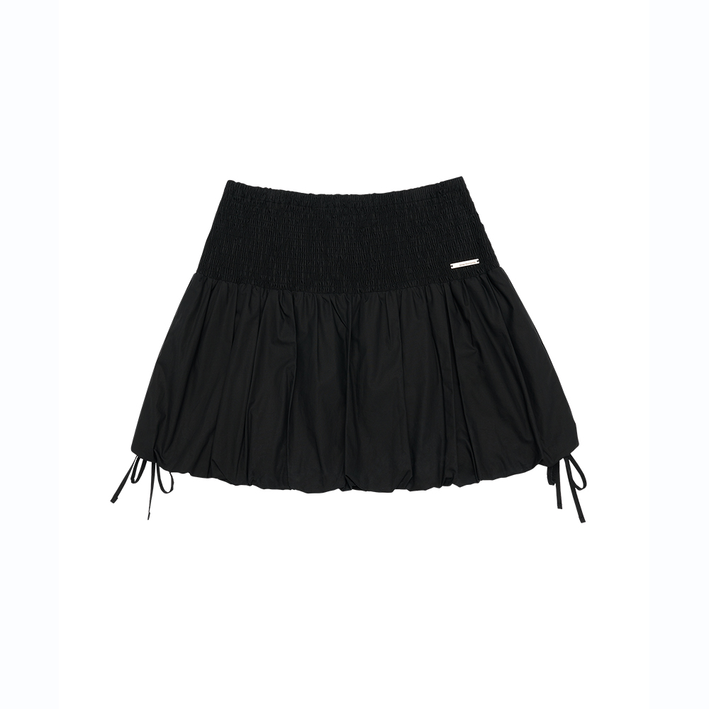 PUMPKIN MINI SKIRT BLACK