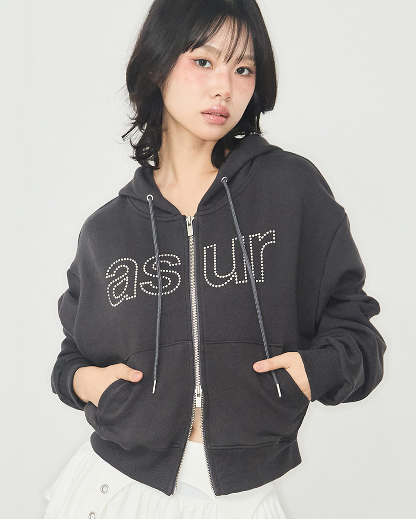 AU Hotfix Hoodie Zip-Up White | ファッション通販サイト NUGU