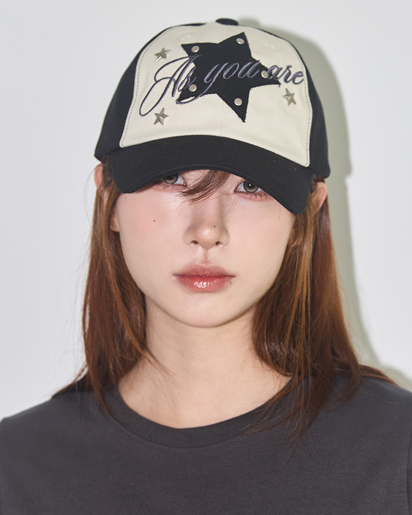 DYS Defend Your Style CAP 会場限定 新品 Star Lettering Stud Ball Cap Black | ファッション通販サイト NUGU