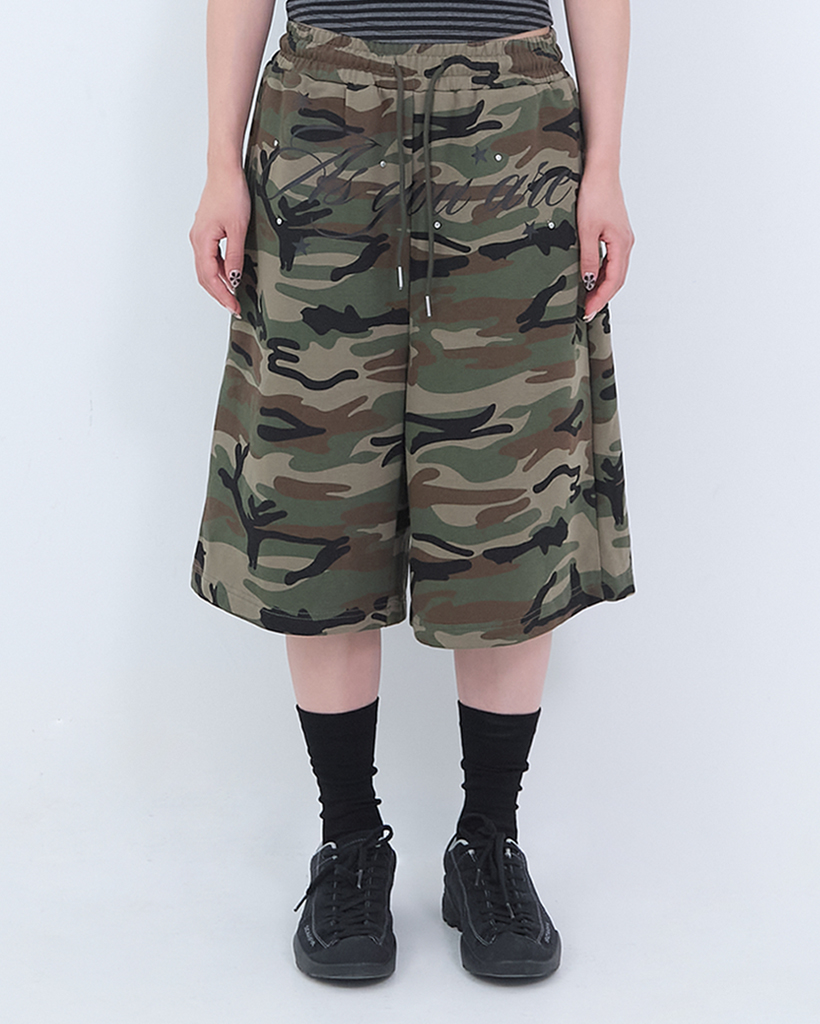 パンツ Cargo Lettering Bermuda Pants CARGO LETTERING BERMUDA PANTS – BLASEOUT