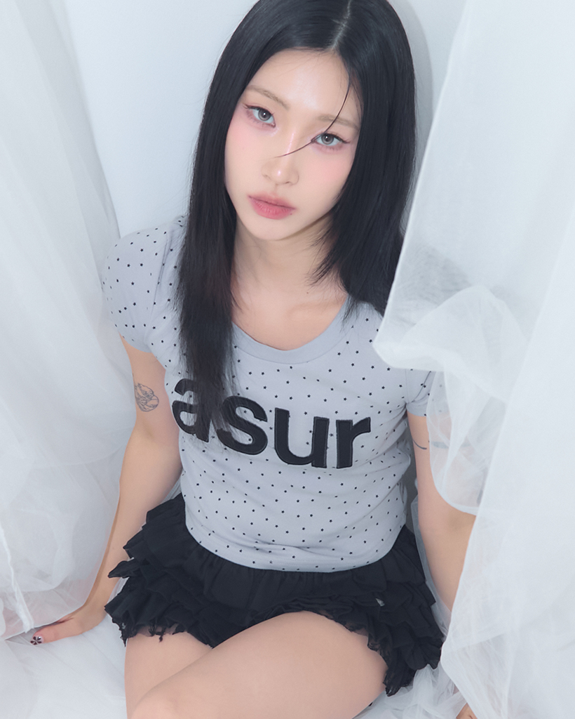 Mono Line Slim T-Shirt Star (Grey) | ファッション通販サイト NUGU