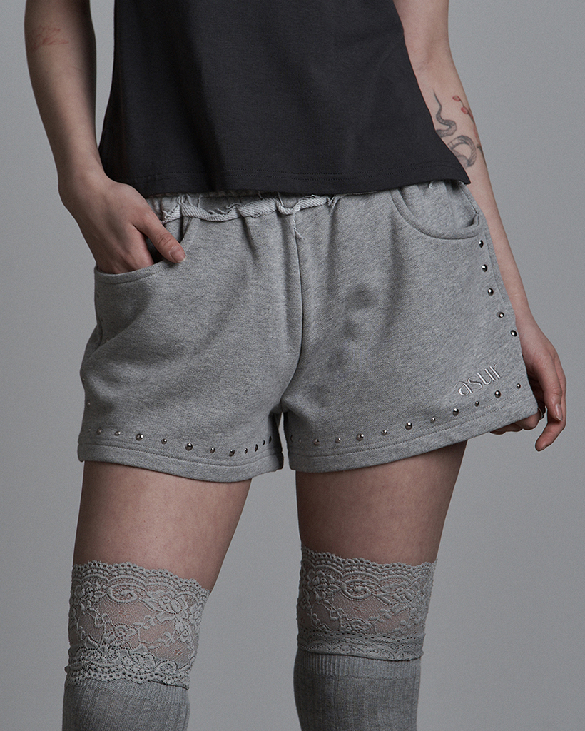 CUT OFF VINTAGE SHORTS MELANGE