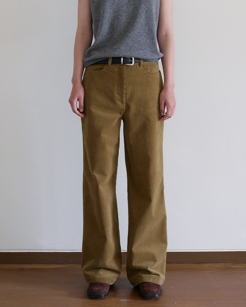 [16th] Corduroy Wide Pants_3 Colors