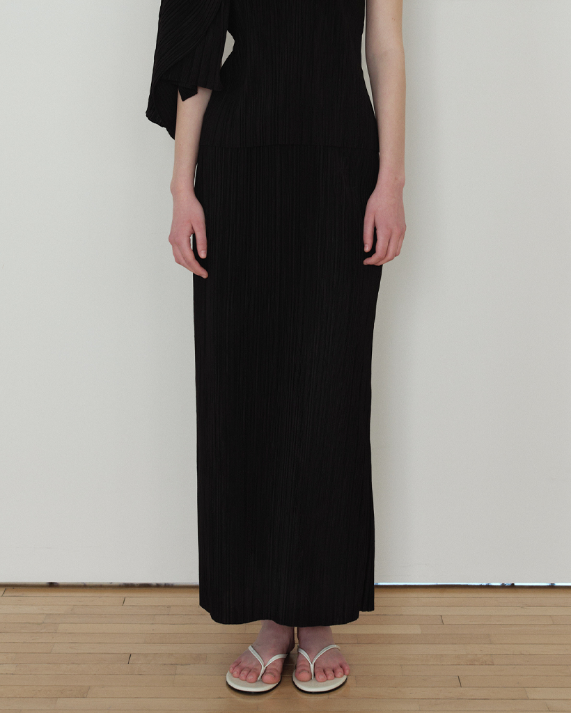 Pleated Skirt_Black