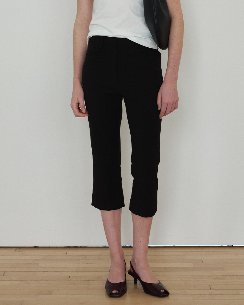 Maren Capri Trousers_Black