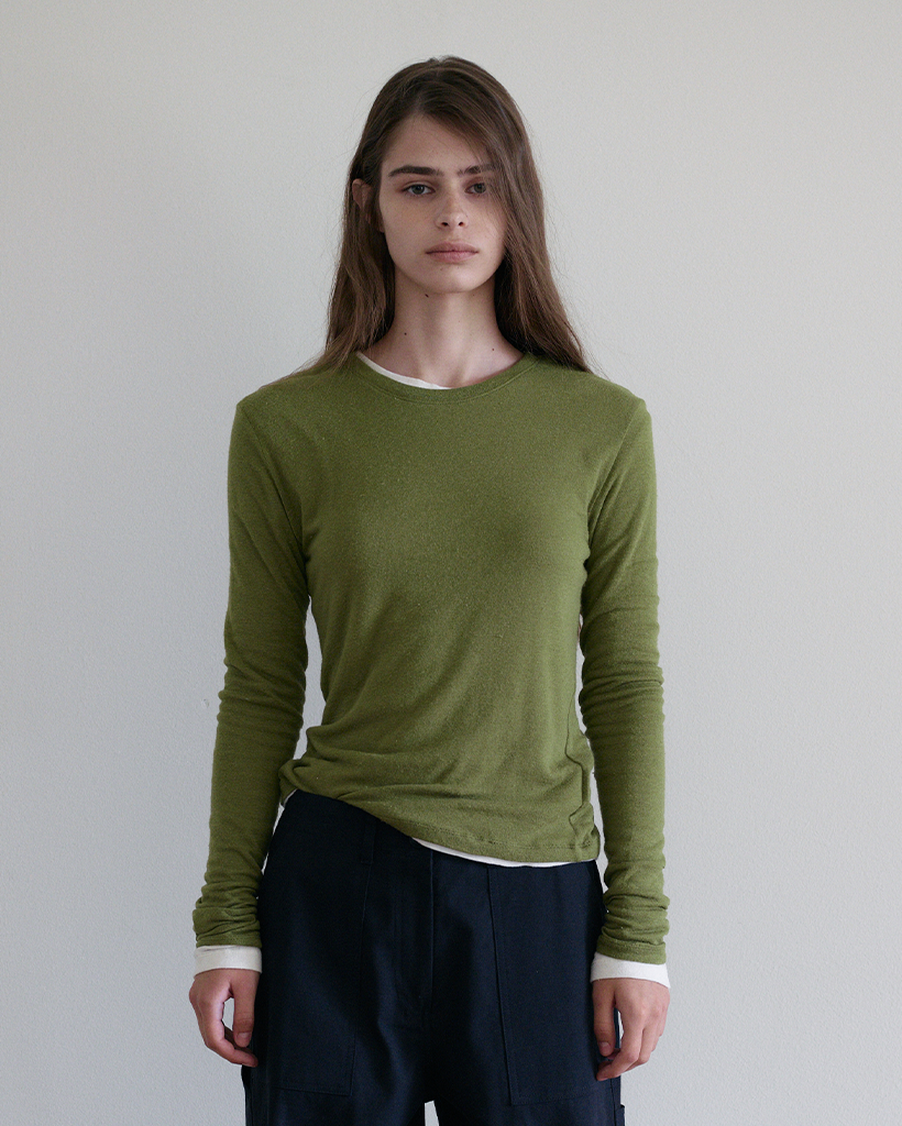 [20th] Soft Angora Blend Tee_4 Colors