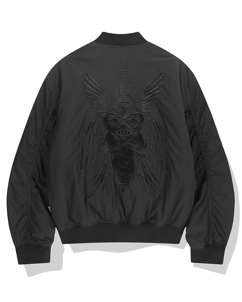 Abyss Angel MA-1 Jacket - Black