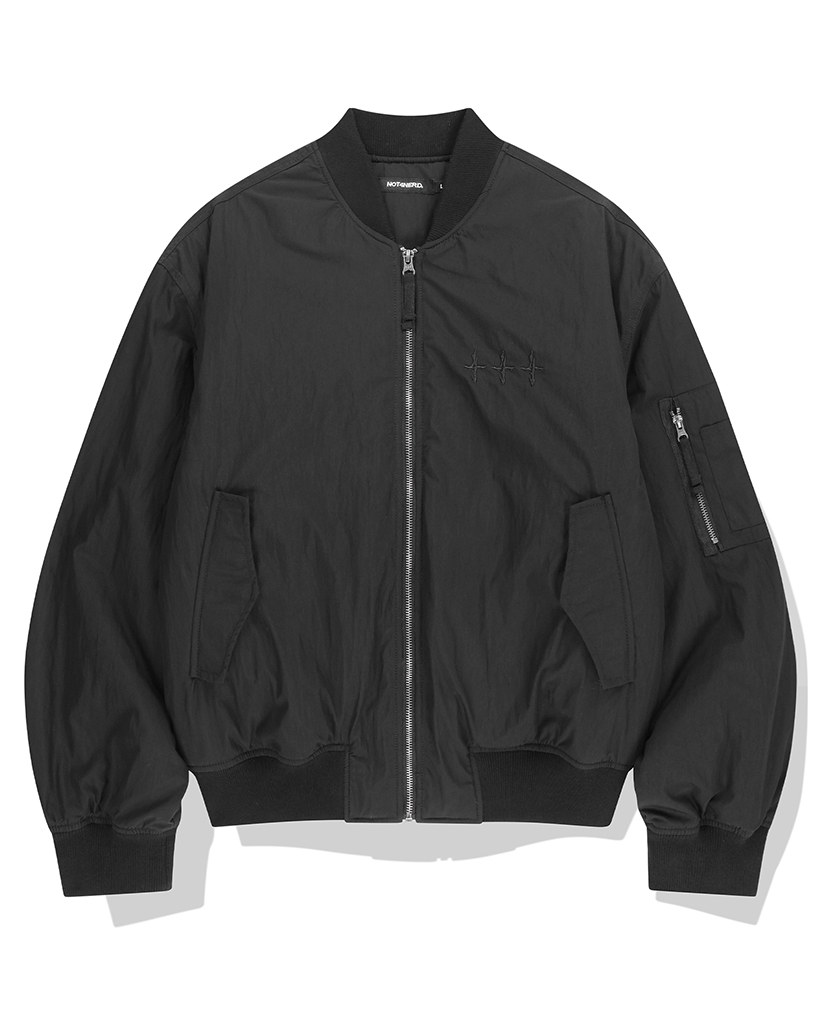 Abyss Angel MA-1 Jacket - Black | ファッション通販サイト NUGU