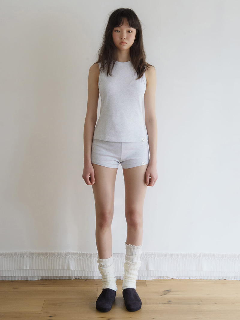 Alsu Cotton Shorts Melange