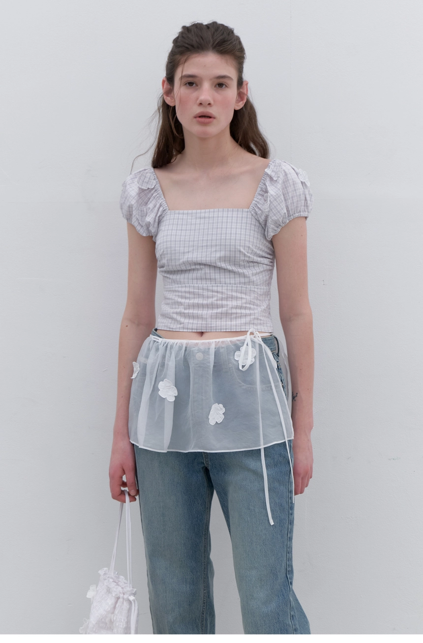 Applique Layering Skirt (White)6.jpg