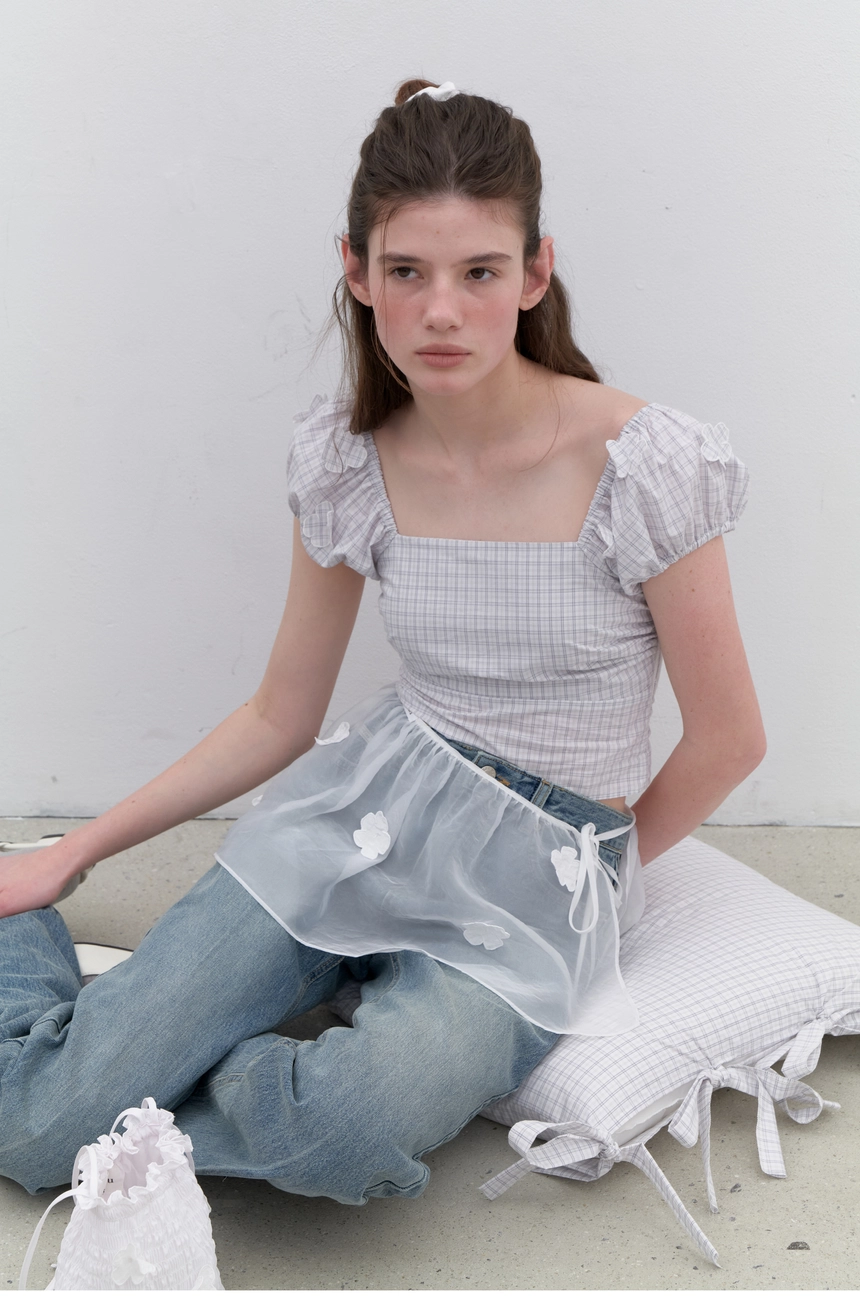 Applique Layering Skirt (White)7.jpg