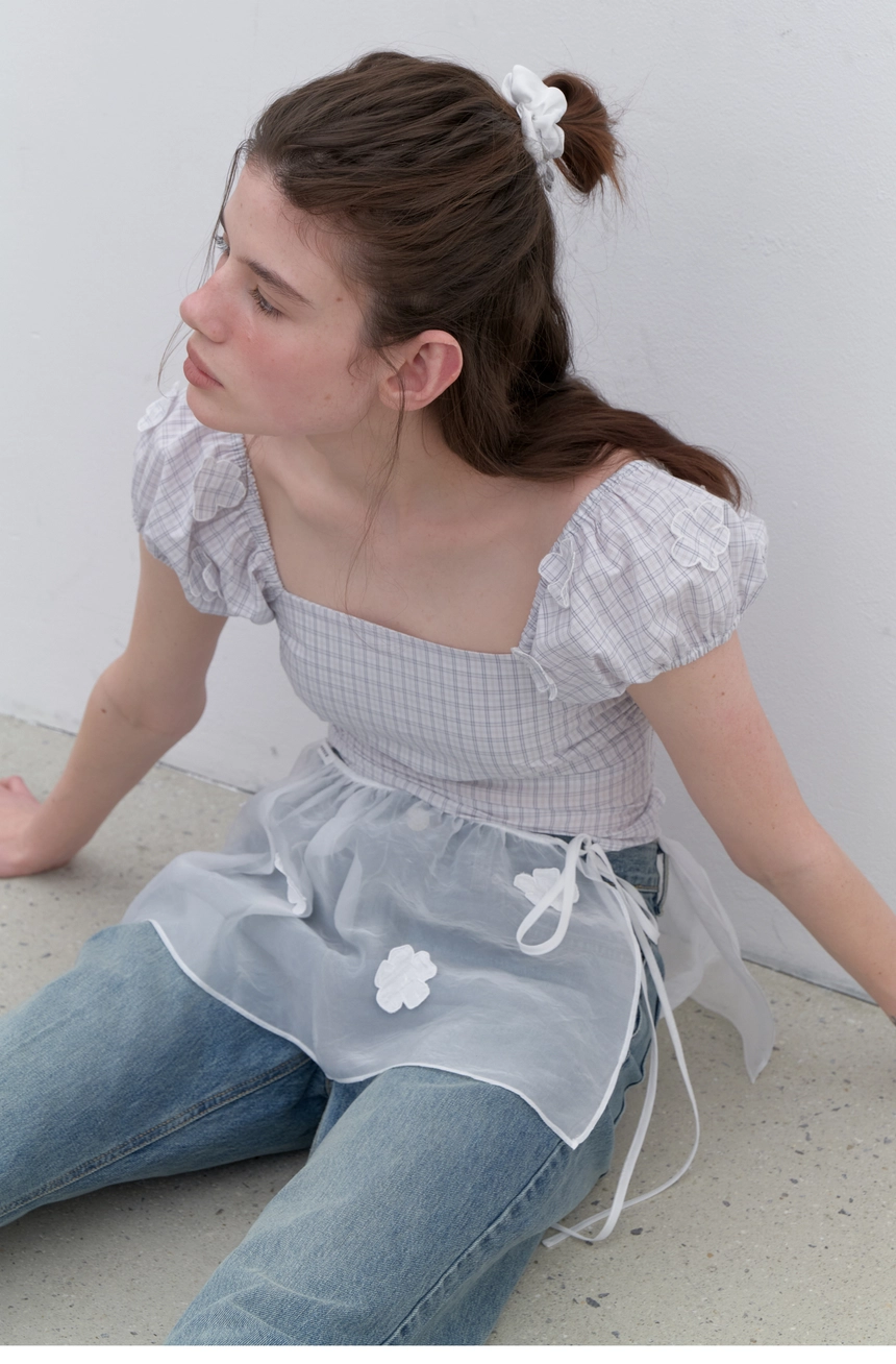 Applique Layering Skirt (White)9.jpg