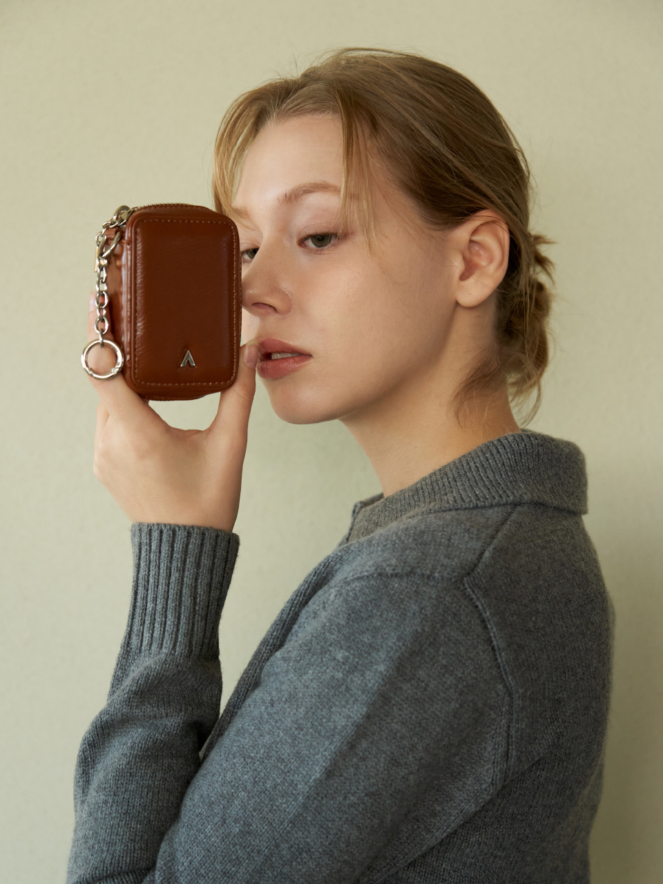 ◆VALLUAT◆ Bono mini walletBrown 3-22 Bono mini wallet_2colors | ファッション通販サイト NUGU