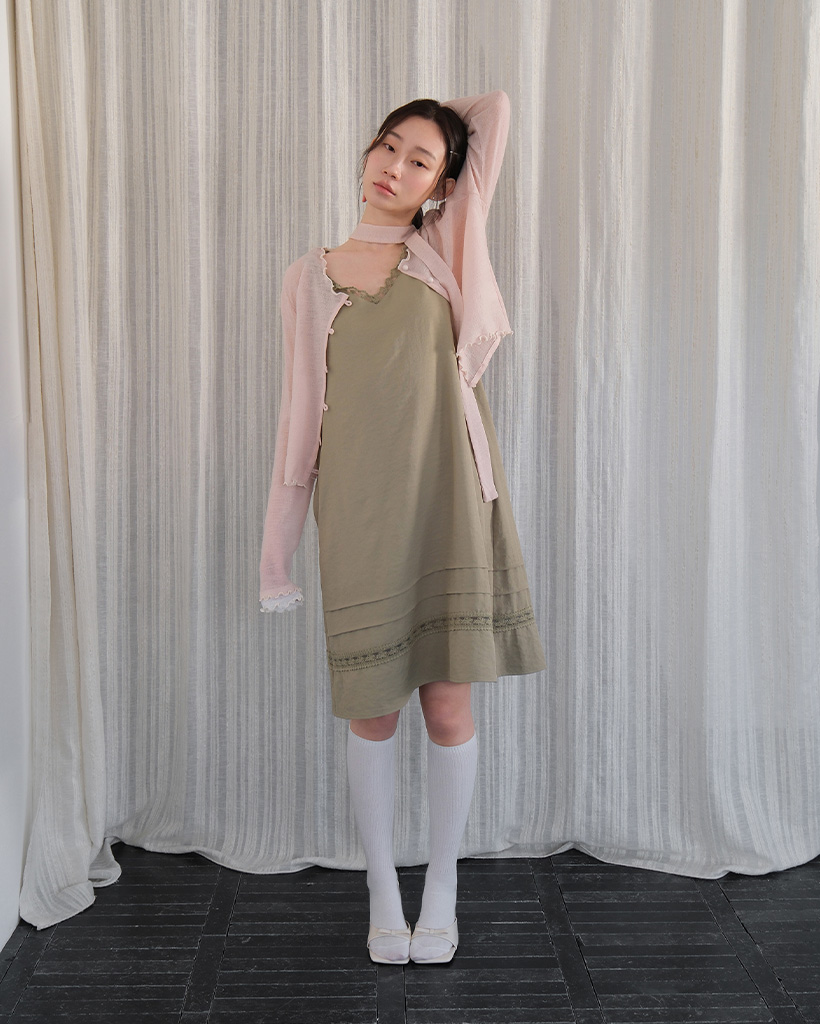 moui Jazz sleeveless ops (OLIVE)