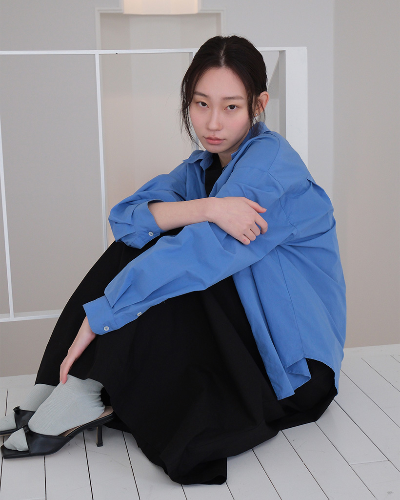 moui Classic shirt (BLUE)