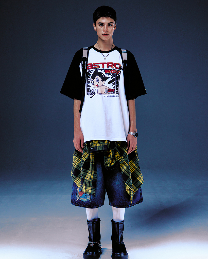 K-POPアイドル着用] [Astro Boy] Atomic T-shirt(WHITE