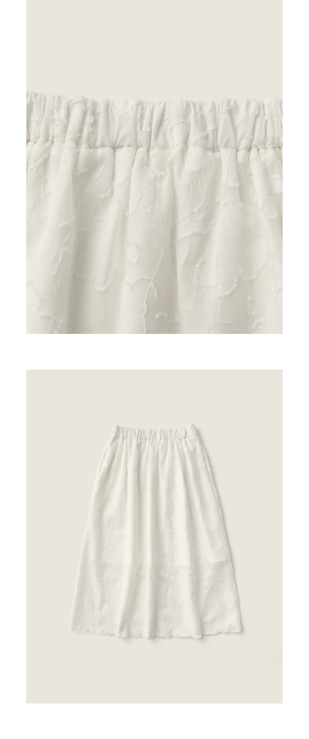 【SIENNE】 Audrey Full Skirt / 追跡付 Audrey Full Skirt (White) - sienne