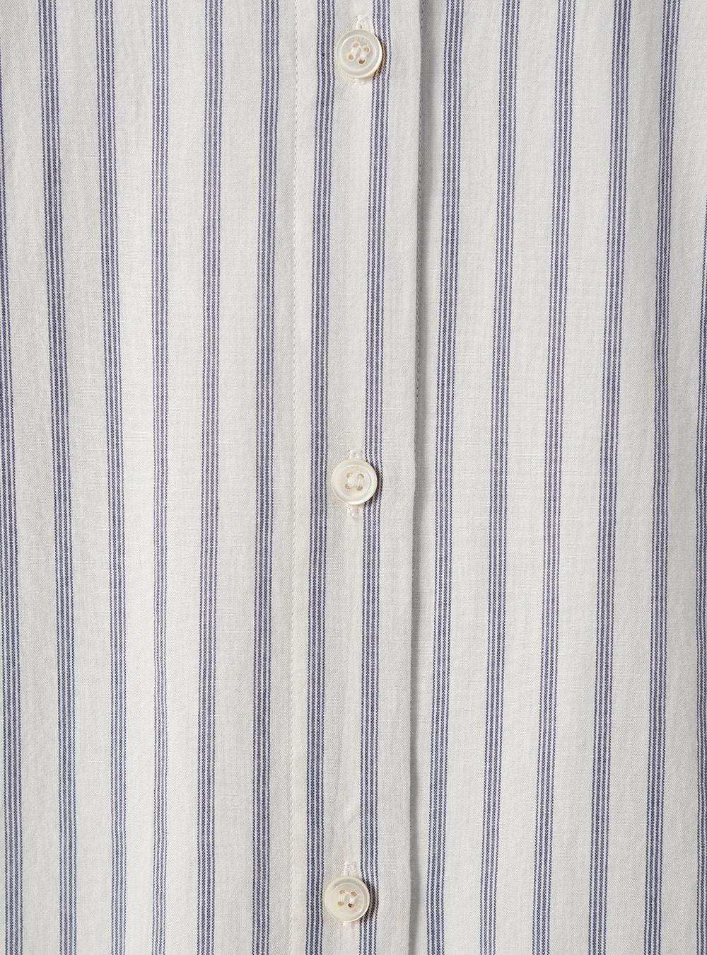 Aven Cotton Stripe Shirts (White) | ファッション通販サイト NUGU