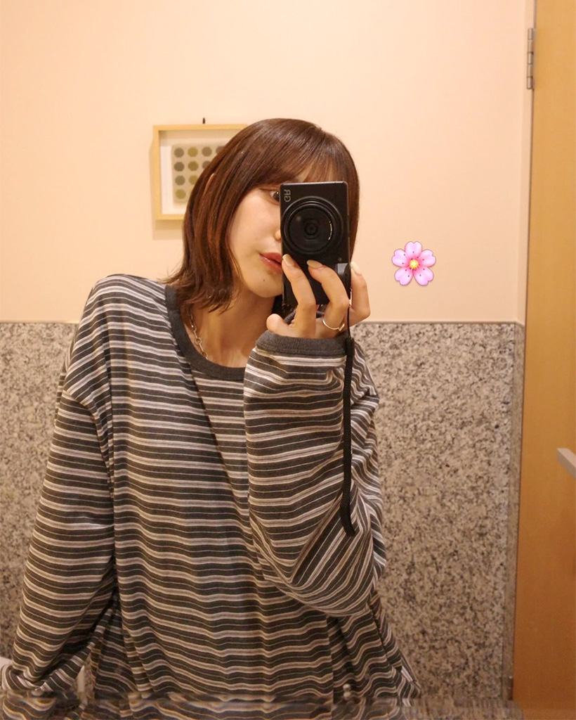 ボーダーロングスリーブTシャツ