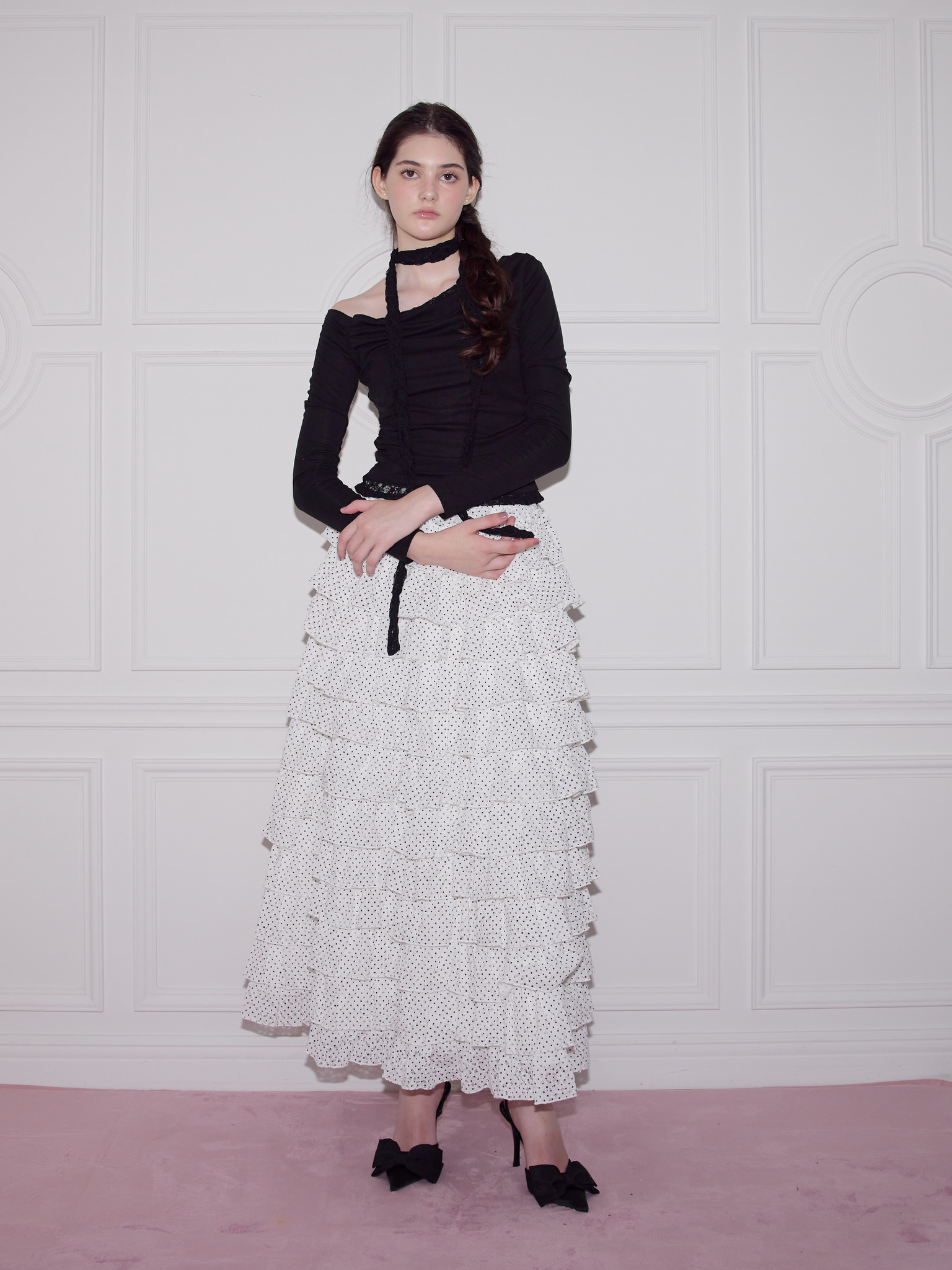 トリートユアセルフ　Romance Lace-Tie Top Romance Lace-Tie Top – Treat Ürself
