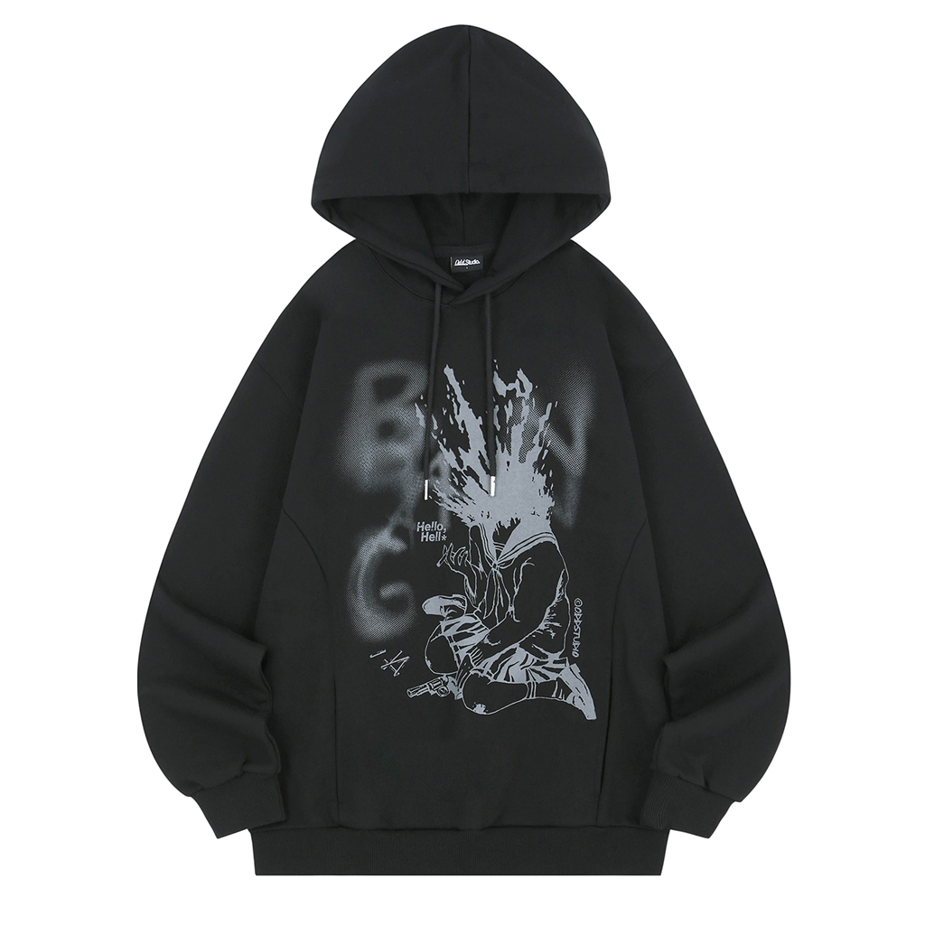 SKETCH COLLEGE HOODIE [BLACK] | ファッション通販サイト NUGU