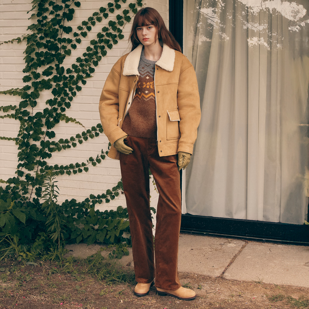 BASIC CORDUROY PANTS KHAKI | ファッション通販サイト NUGU