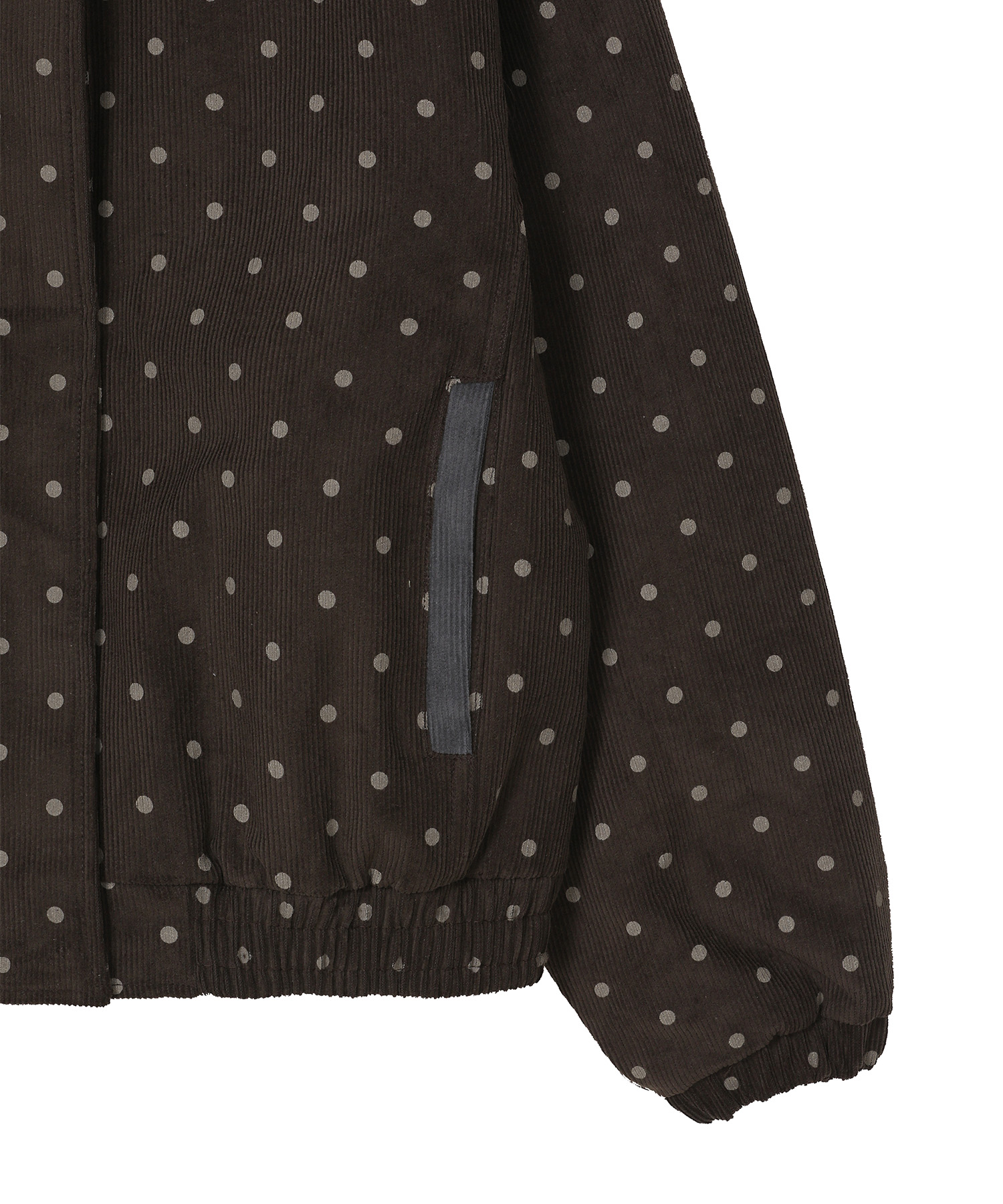 ドットコーデュロイジャケット【ブラウン】 | ファッション通販