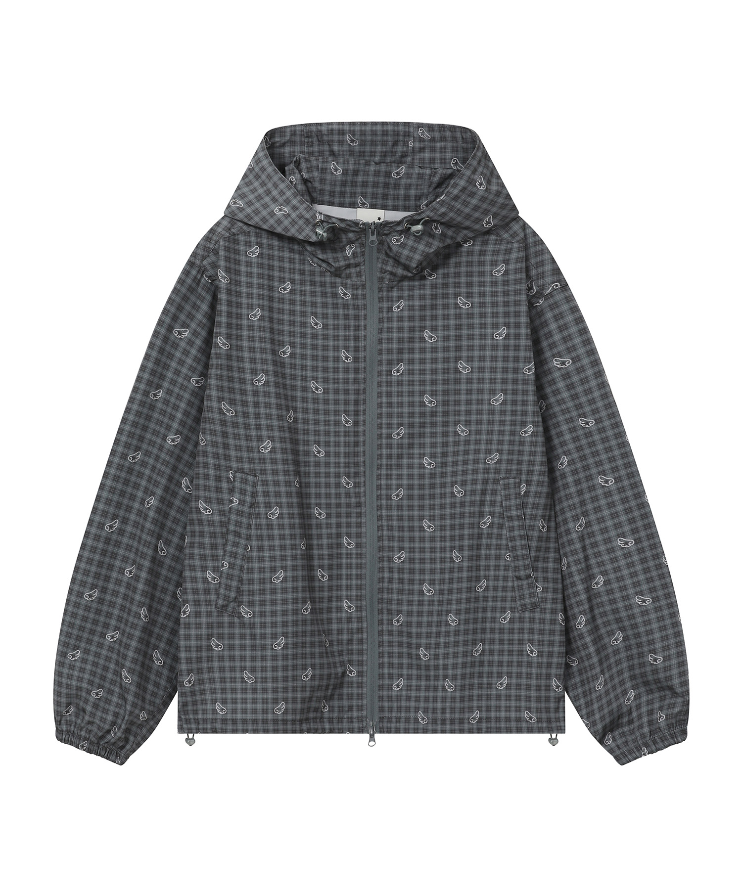 Influencer pick] エンジェル ウィング ウィンドブレーカー [チェック