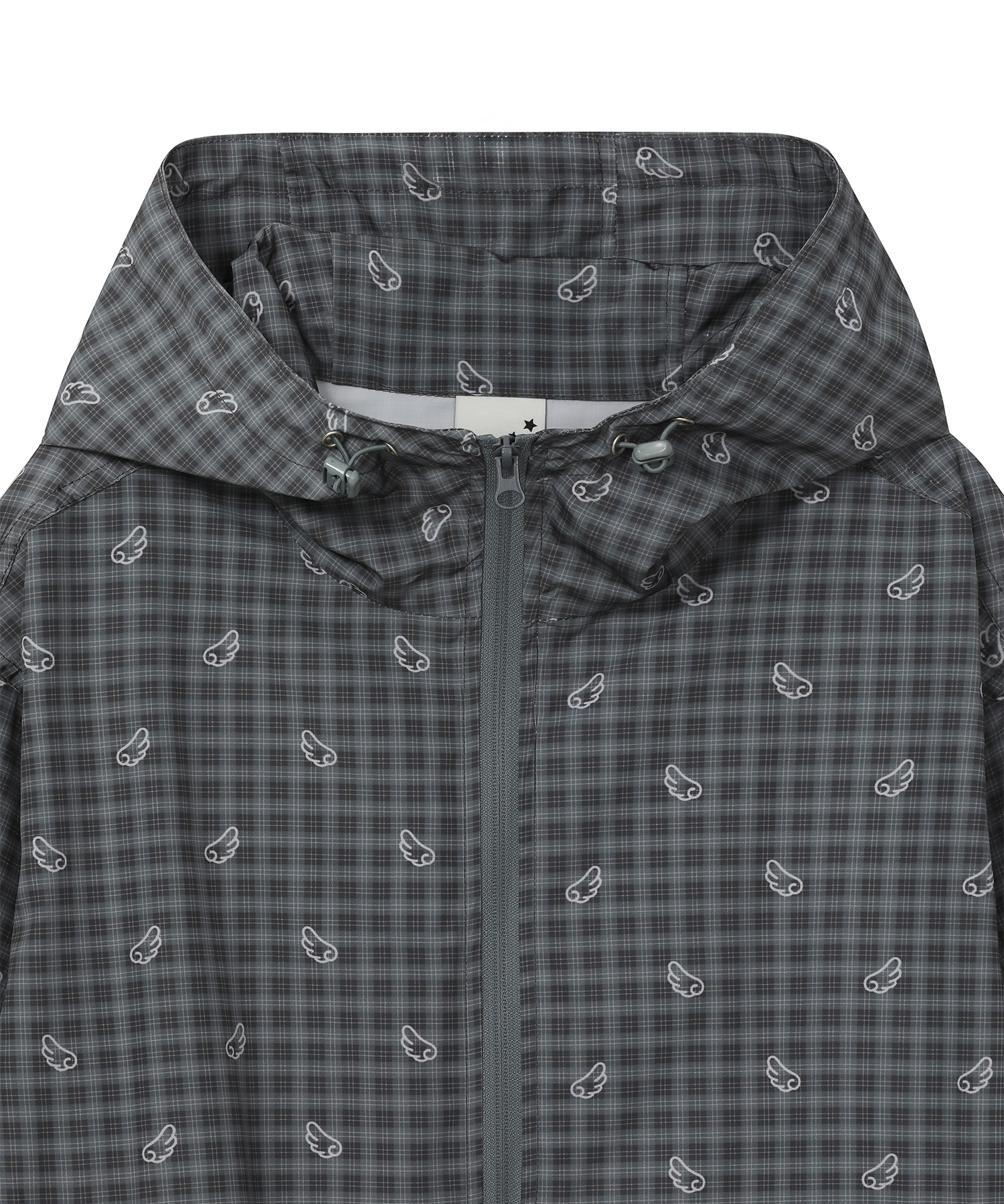 エンジェル ウィング ウィンドブレーカー [チェックグリーン