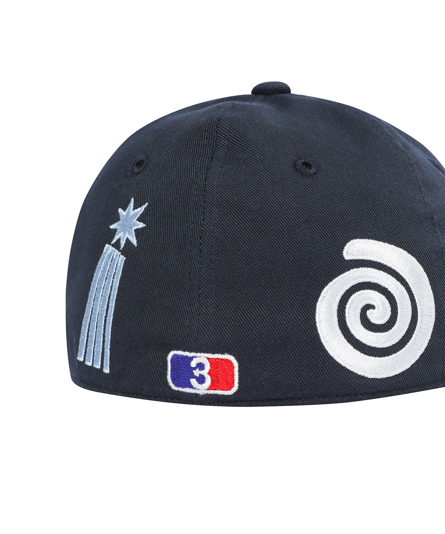 Influencer pick] エンジェル ウィング キャップ [ネイビー