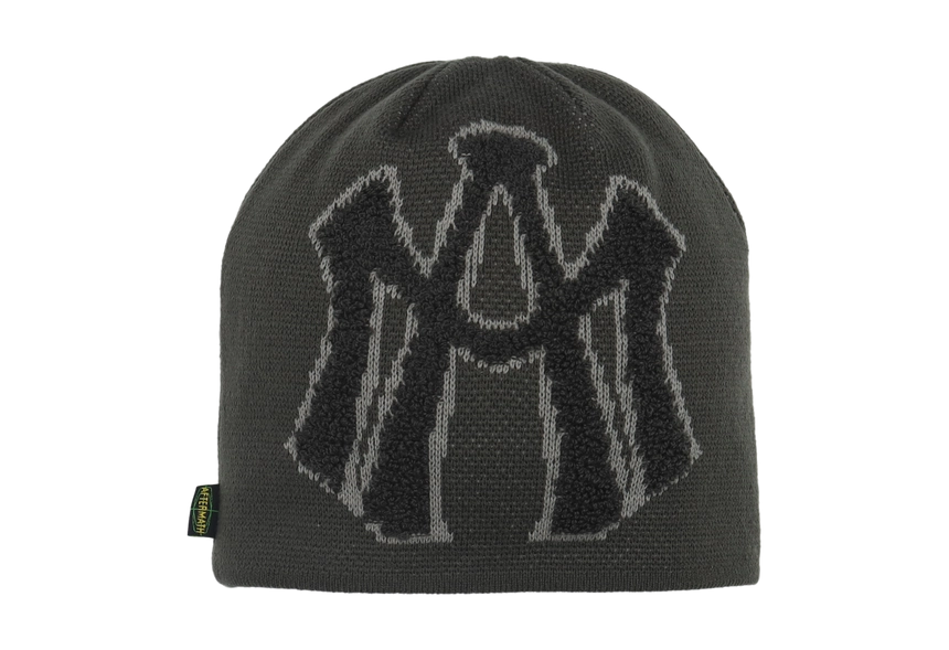 BIG LOGO BEANIE 블랙 전면.png