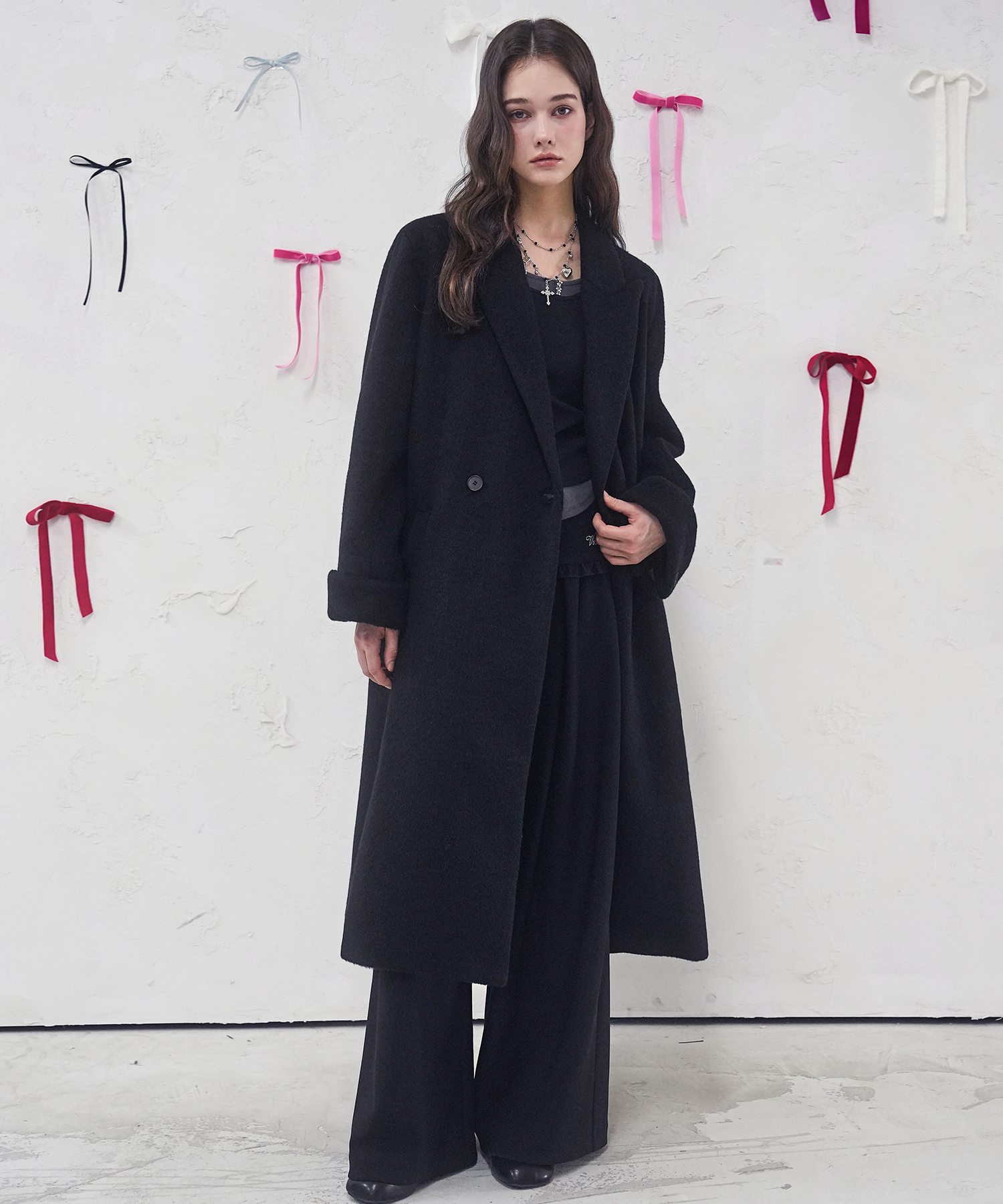 Eternel Classic Tailored Coat BLACK
