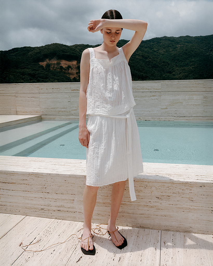Bianca dress(white) | ファッション通販サイト NUGU