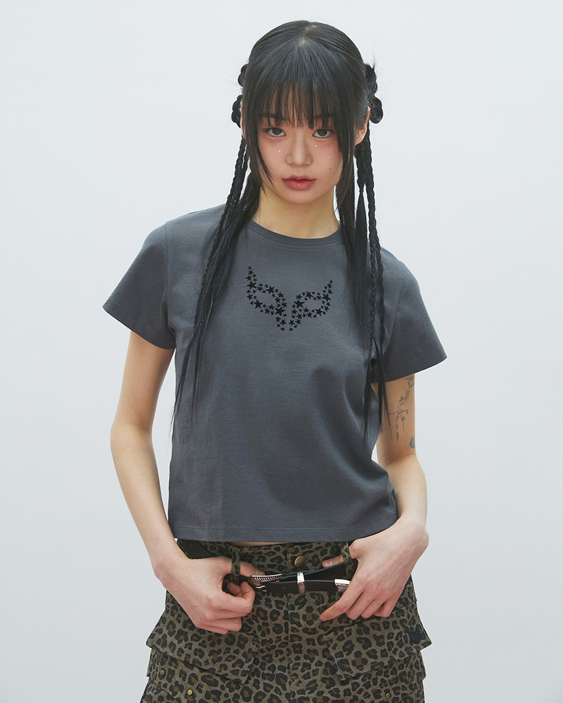 ◆NASTY FANCY CLUB◆ REBIRTH OF HEAVEN TEE (BLUE) F25QB116 REBIRTH OF HEAVEN TEE (BLACK) F25QB116 - FANCY CLUB | 60