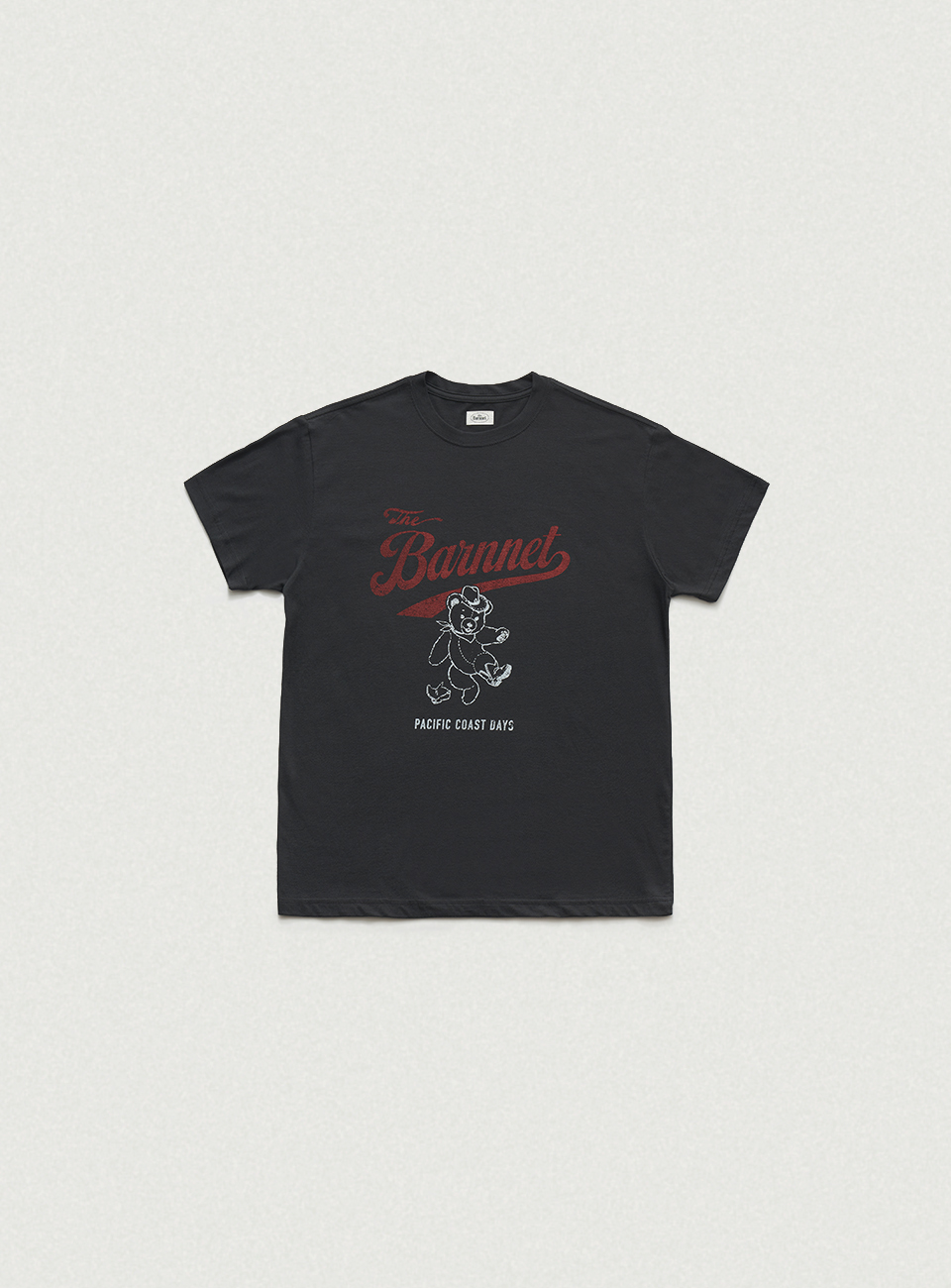 Barnnet Swing Bear T-Shirt_Charcoal