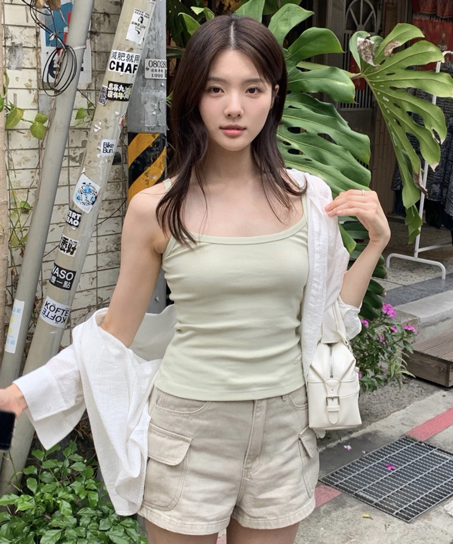 Basic Wappen Sleeveless - Melon