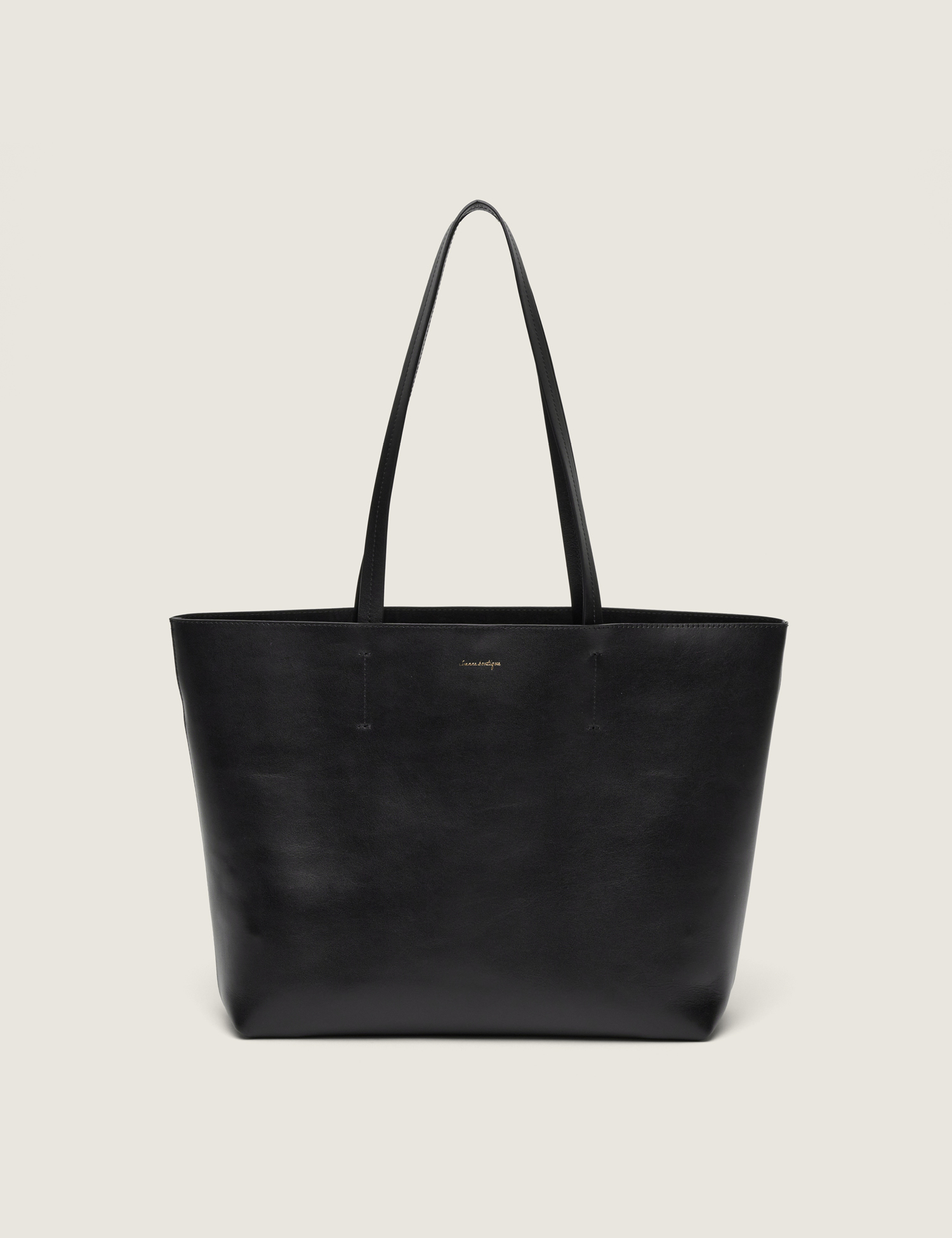 nugu限定商品]Bato Full Grain Leather Bag (Black) | ファッション
