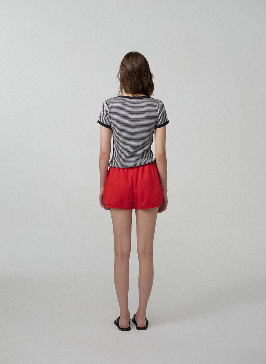 Belen Sweat Drawstring Shorts_Red_03.jpg