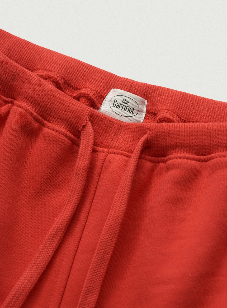 Belen Sweat Drawstring Shorts_Red_09.jpg