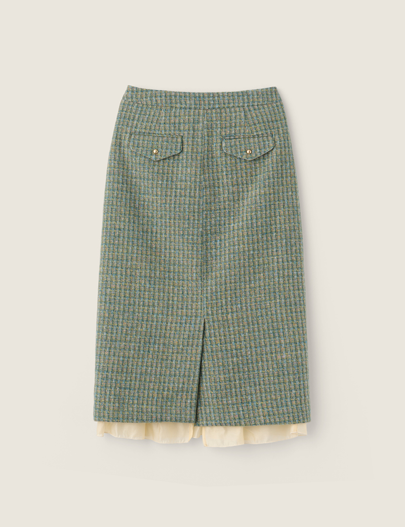 Bella Organza Skirt (Green) | ファッション通販サイト NUGU