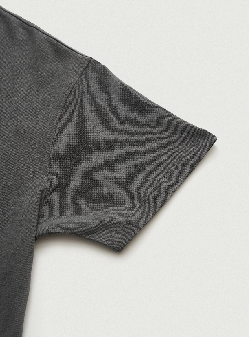 Benny Script Logo T-shirt_Charcoal_10.jpg