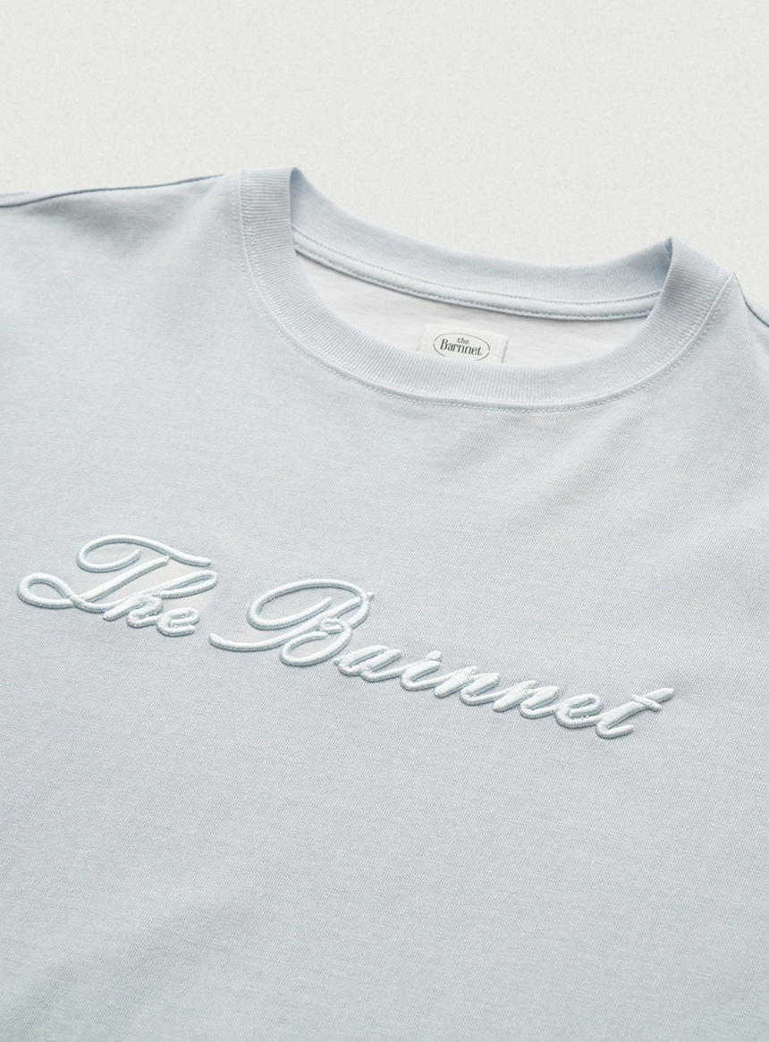 Benny Script Logo T-shirt_Light Blue_08.jpg