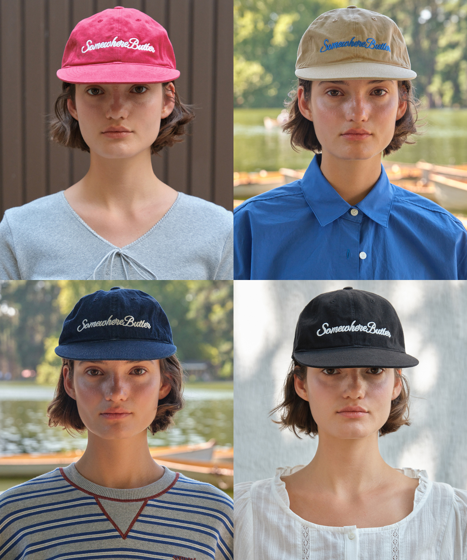 Bold Logo Ball Cap - 3color