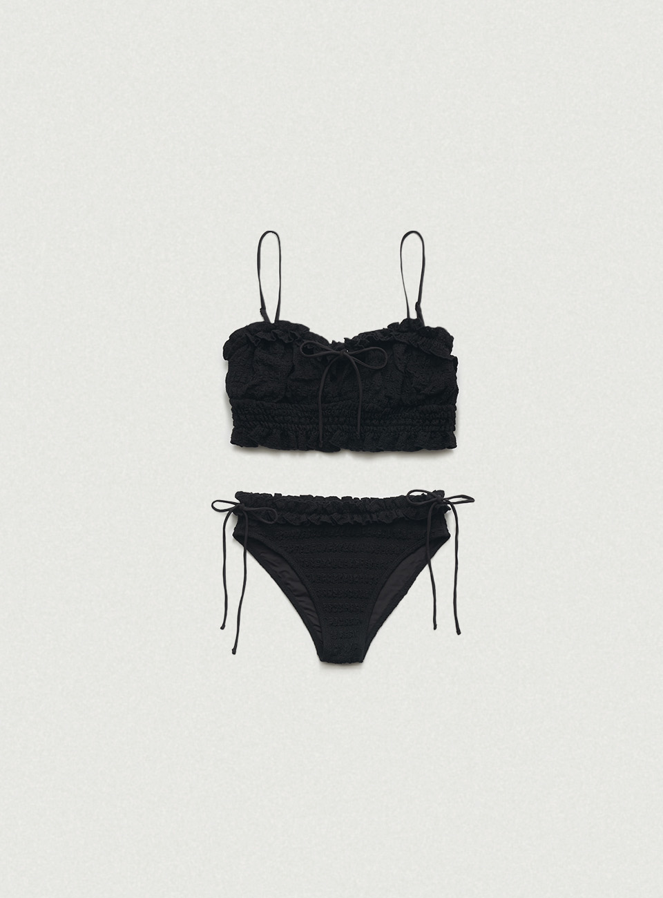 VAOLA RESORTWER*フロント結び調節可能ビキニ*PUSH BLACK OUTLET】【直営店限定】BILLABONG レディース 【KING STINGRAY