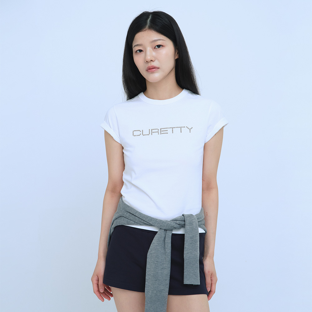 FLOWER PAINTING CROP T-SHIRT WHITE | ファッション通販サイト NUGU