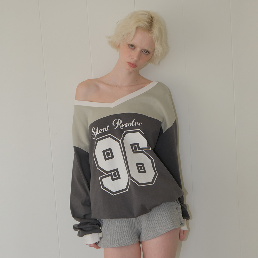 C NUMBERING T-SHIRT_GREY