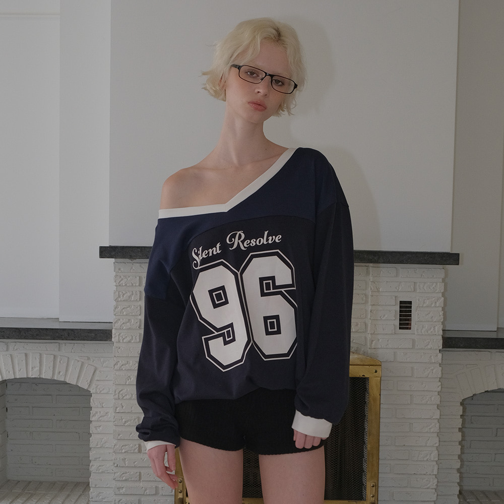 C NUMBERING T-SHIRT_NAVY