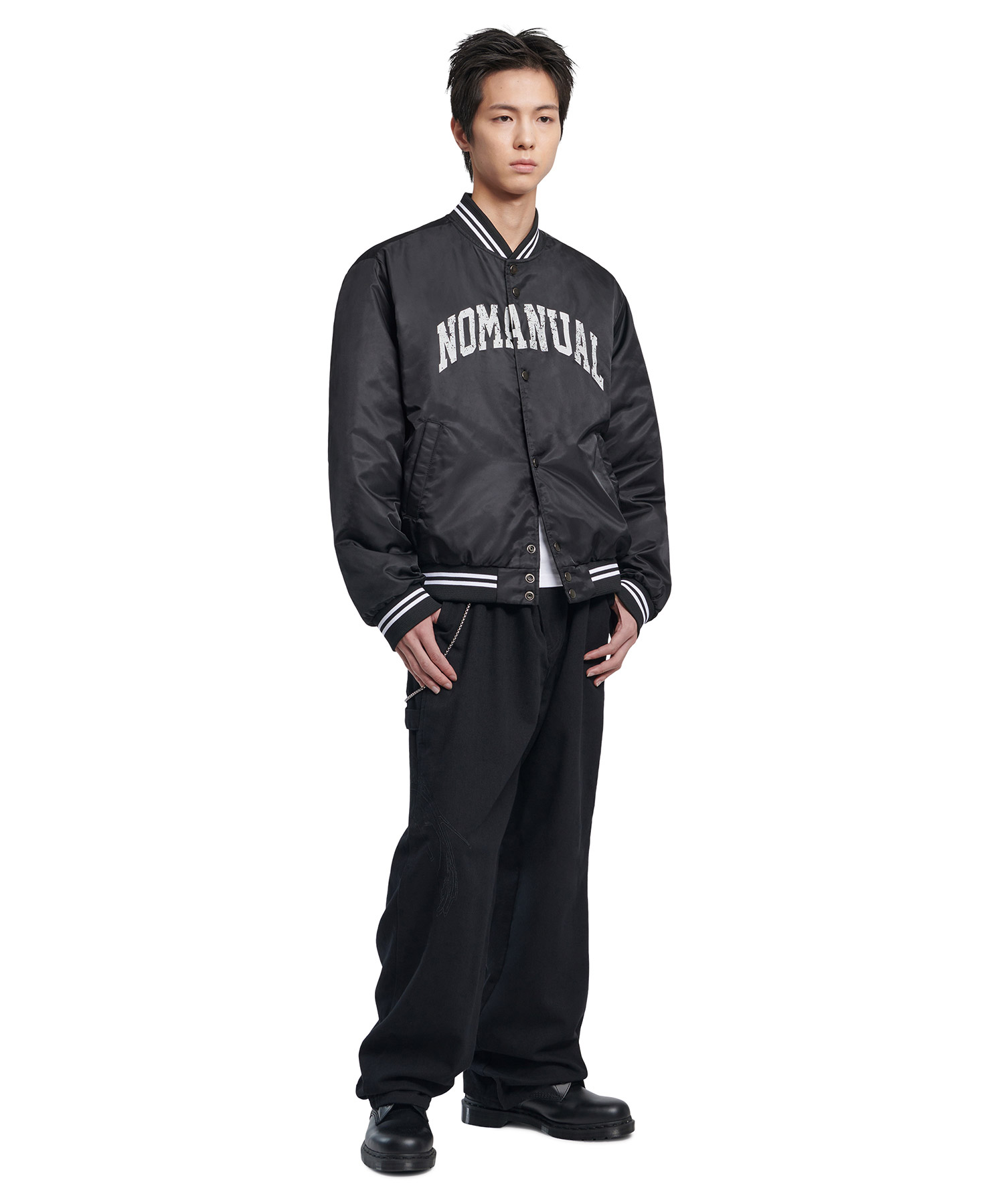 C.A THINSULATE STADIUM JACKET - BLACK | ファッション通販サイト NUGU