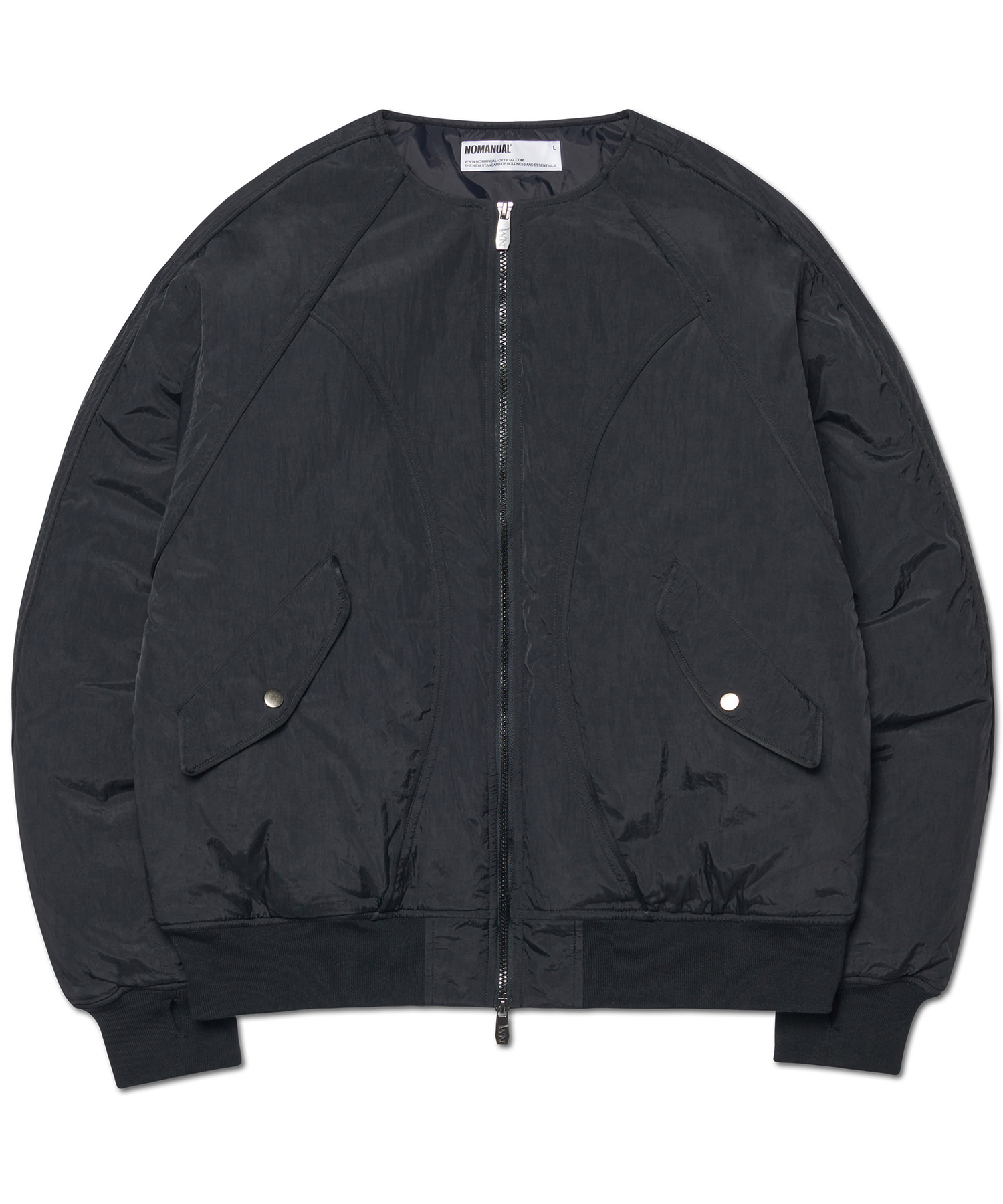 digne collarless jacket ディニュ コットン ジャケット 中古・古着通販】digne (ディニュ) collarless jacket オリーブ